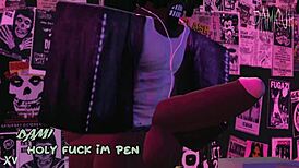 Dami Dances Wildly in Nightclub Lights