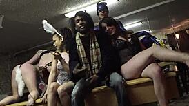 First Night Pool Table Dance Thrills