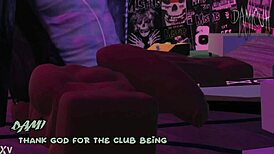 Dami Dances Wildly in Nightclub Lights