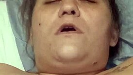 sex machine rams her wet pussy deep on webcam