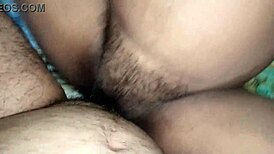 stepson pounds indian maid's hairy pussy she moans bengali 😏