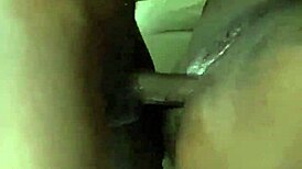 ebony bbw squirts huge in slow mo closeup cumshot on natural big tits shaved pussy