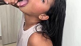  linda morena chases bbc craving with amateur partner