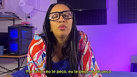 Curvy latina stepmom with big tits seduces stepson to fill her fertile pussy with creampie load