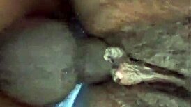 big pussy married woman gets wrecked by black lover's huge cock closeup
