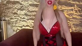 Can This Blonde Singer Goddess Control You with Her Findom Christmas Dance?!