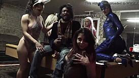 First Night Pool Table Dance Thrills