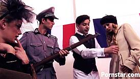 charlee chase loves group pounding double anal facials