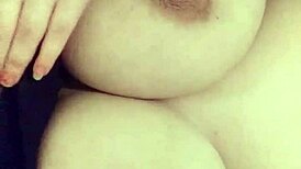 exploring her emo goth boobs and perky nipples up close