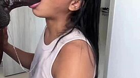  linda morena chases bbc craving with amateur partner