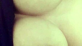 exploring her emo goth boobs and perky nipples up close