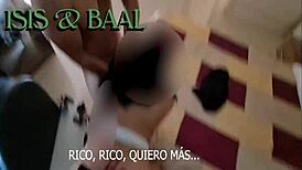 Peruvian Wife Enjoys First Threesome Casting as Cuckold Husband Watches