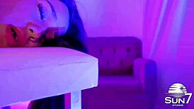 The massage on young Brazilian babe sparks squirting frenzy