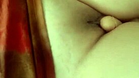 i'm rubbin my pussy with two fat dicks feels amazin!!