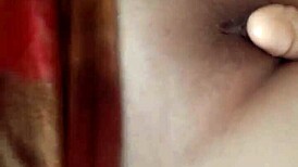 i'm rubbin my pussy with two fat dicks feels amazin!!