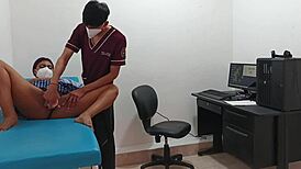 Perverted Doctor Pounds Horny 18-Year-Old Teen's Tight Pussy in Hospital