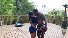 Basketball Game Heats Up As Rome Major Fucks Monica Santhiago's Big Tits and Ass!