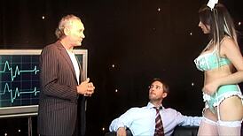 sexy nurse katie kaliana's mmf threesome got me hard 😈🍑💦