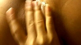 wanna see me stroke this fan's huge cock till he blasts cum deep in my shaved pussy creampie closeup?