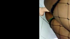 African Mom Rams Toy in Big Ass Horny Pussy