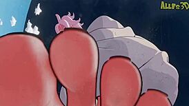 check out this hot anime girl feet compilation