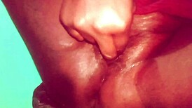 Asian Village Wife Overwhelmed by Deep Fingering Orgasm Emotions