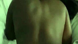 creamy ebony milf mom takes stepson doggystyle with huge tits big ass spanking in bedroom