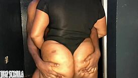 juicy chubby big ass lady takes massive black cock doggystyle from royal cocky king