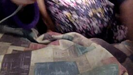 Neglected Big Ass Housewife's Wet Pussy Stretched By Trainer's Monster BBC As Cuck Husband Watches Creampie!