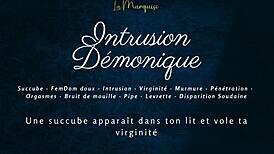 démo nique unleashes her french horny succubus cravings wild