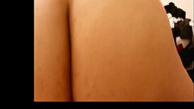 yo check my big booty filipina girlfriend riding reverse cowgirl