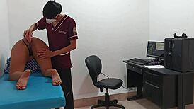 Perverted Doctor Pounds Horny 18-Year-Old Teen's Tight Pussy in Hospital