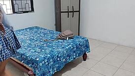 Hot Student 18 FINGERS PUSSY INTENSELY Wild