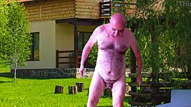 Monster Cock Handjob in Garden with Devil Agarabas Olpr