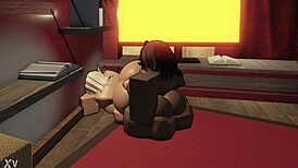 Huge black cock rams deep into tight pussy splitting her wide open apartment style.