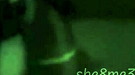 creamy ebony milf mom takes stepson doggystyle with huge tits big ass spanking in bedroom