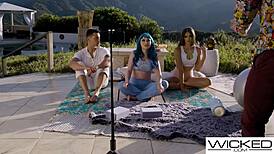 Jewelz Blu and Giselle Blanco Suck Ride and Deepthroat in Hot Scandal Sex Tape