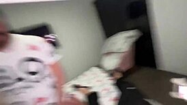 Katty Blake's Juicy Latina Ass Rides Huge Cock In Wild Threesome Post Interview Orgasms