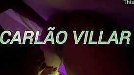 Novinha Moans Wild Riding Monster Black Cock Deep in Her Wet Pussy