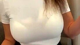 Stepmom’s Short Skirt Bra Tease Outdoor Slut Massage