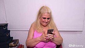 Curvy Blonde Mature Musa Teases Manix With Sultry Suction