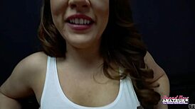 i'm rubbin this cock then gettin my fat twat banged hard