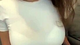 Stepmom’s Short Skirt Bra Tease Outdoor Slut Massage