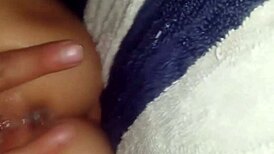 that petite pixie girlfriend fingers her shaved wet pussy until she squirts in ecstasy