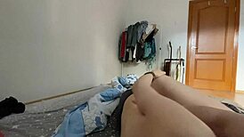 Horny couple shares sensual midday passion in dorm