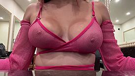 watch italian milf artemisia's big natural tits bounce slow motion tease