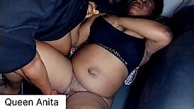 chubby asian wife bent over doggy for bbc creampie