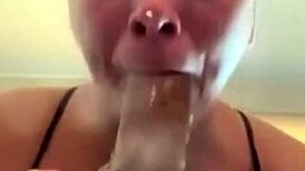 SLoppy BIG TITS BOUNCE ON MONSTER COCK HEAD