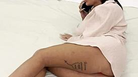 friends mom drains my hot load riding hard