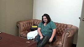 mia marks bbw college casting on sofa tight big ass tits
